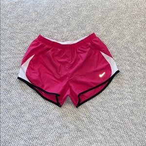 •DRI-FIT Pink Nike Running Shorts•